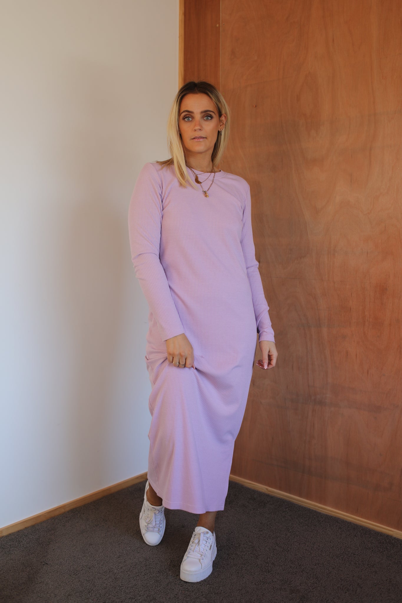 Lauren Dress - Lilac