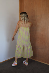 Parker Dress - Yellow Plaid