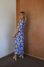 Load image into Gallery viewer, Gracie Dress - Blue Floral
