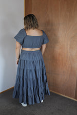 Load image into Gallery viewer, Biddy Dress - Washed Denim
