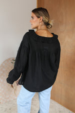 Load image into Gallery viewer, Finlay Blouse - Black
