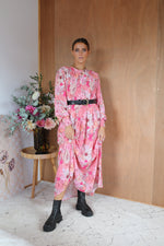 Load image into Gallery viewer, Zoe Dress - Pink Floral
