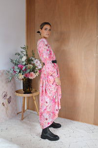 Zoe Dress - Pink Floral