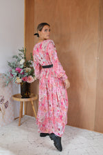 Load image into Gallery viewer, Zoe Dress - Pink Floral
