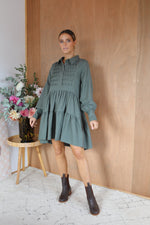 Load image into Gallery viewer, Lacey Dress - Khaki
