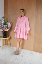 Load image into Gallery viewer, Lacey Dress - Ditsy Blobby
