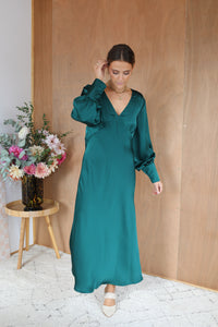 Camilla Dress - Emerald