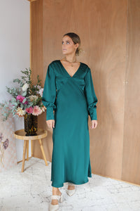 Camilla Dress - Emerald