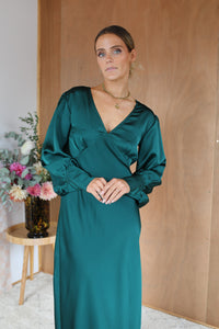 Camilla Dress - Emerald