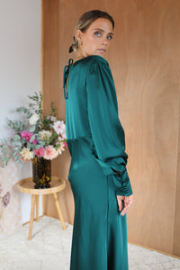 Camilla Dress - Emerald