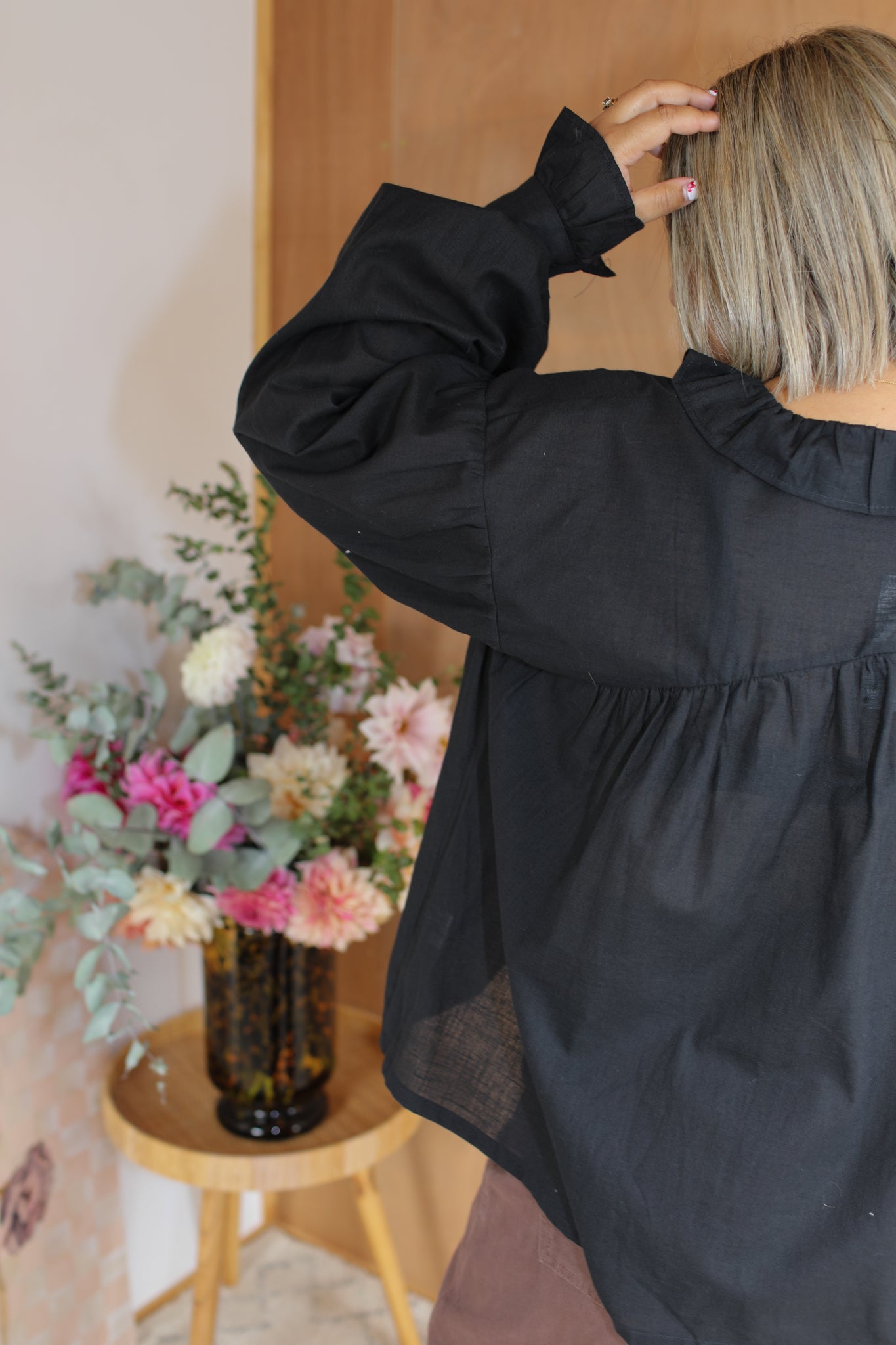 Finlay Blouse - Black