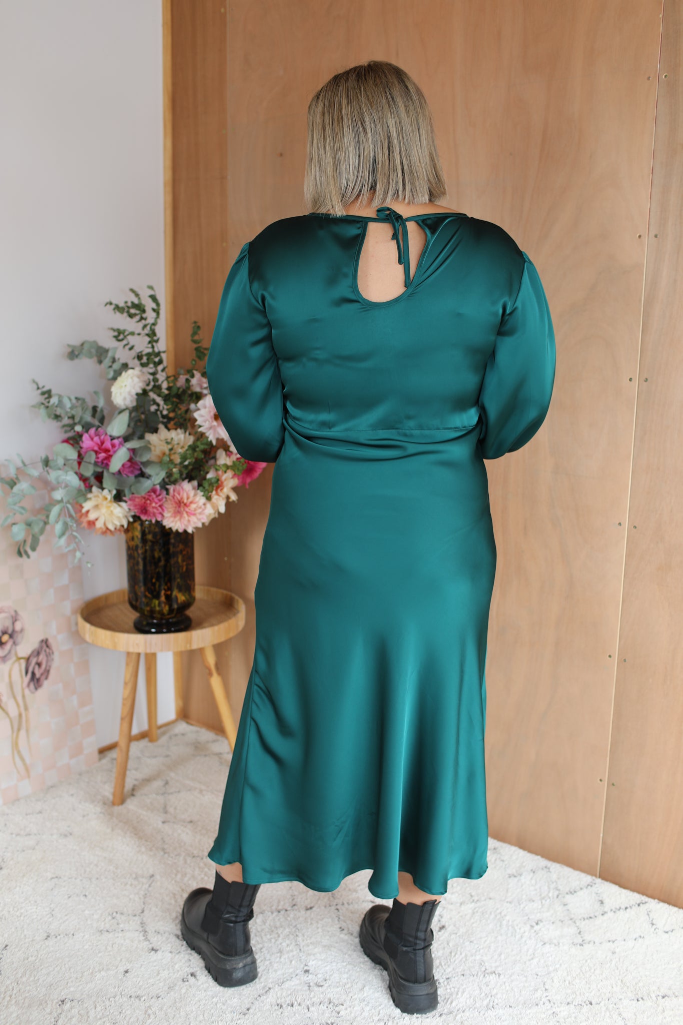 Camilla Dress - Emerald