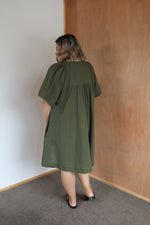 Load image into Gallery viewer, Hillary Dress - Khaki
