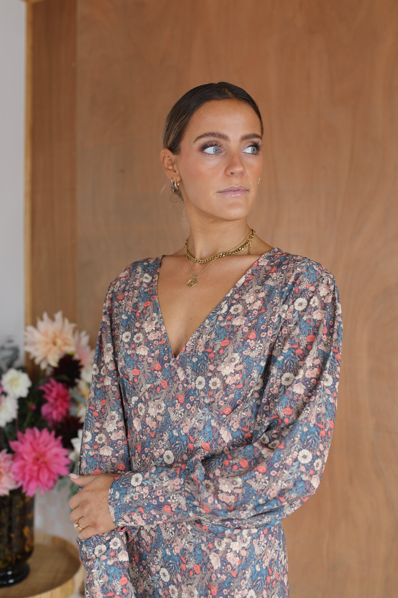 Camilla Dress - Antique Floral