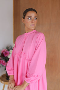 Tia Dress - Bubblegum