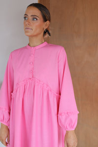 Tia Dress - Bubblegum