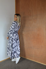 Load image into Gallery viewer, Frankie Dress - Charcoal Abstract
