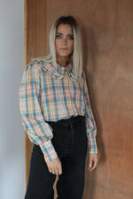 Load image into Gallery viewer, Theodore Shirt - Nude Plaid
