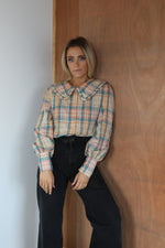 Load image into Gallery viewer, Theodore Shirt - Nude Plaid
