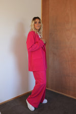 Load image into Gallery viewer, Boyfriend Blazer - Elle Wood Pink
