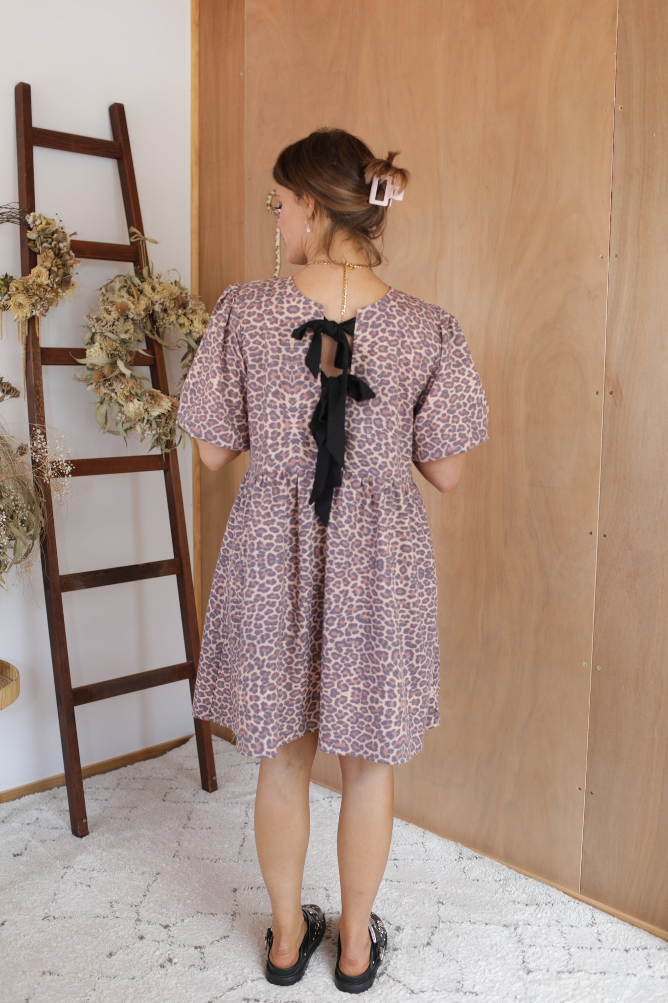 Anna Dress - Leopard