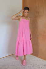 Load image into Gallery viewer, Parker Dress - Bubblegum Pink
