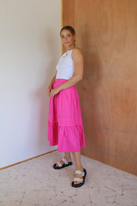 Emmy Skirt - Hot Pink