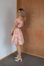 Load image into Gallery viewer, Georgina Dress - Strawberry Lemonade
