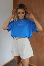 Load image into Gallery viewer, HF Oversized Tee - Blue
