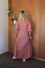 Load image into Gallery viewer, Marriot Dress - Pink Plaid
