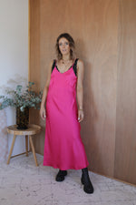 Load image into Gallery viewer, Bias Slip Dress - Pink
