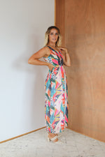 Load image into Gallery viewer, Lelani Dress - Exotic Leaves
