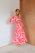 Load image into Gallery viewer, Stella Dress - Red Daisy
