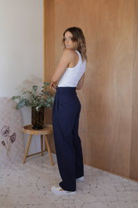 Olivia Pants - Navy