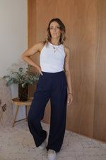 Load image into Gallery viewer, Olivia Pants - Navy
