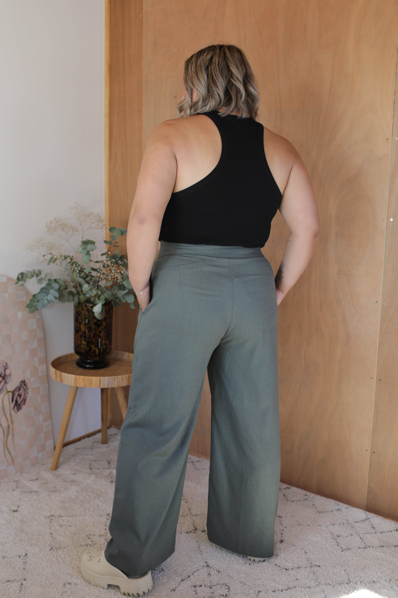 Olivia Pants - Khaki