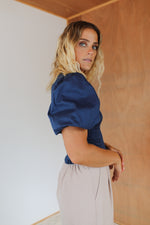 Load image into Gallery viewer, Zoe Top - Navy
