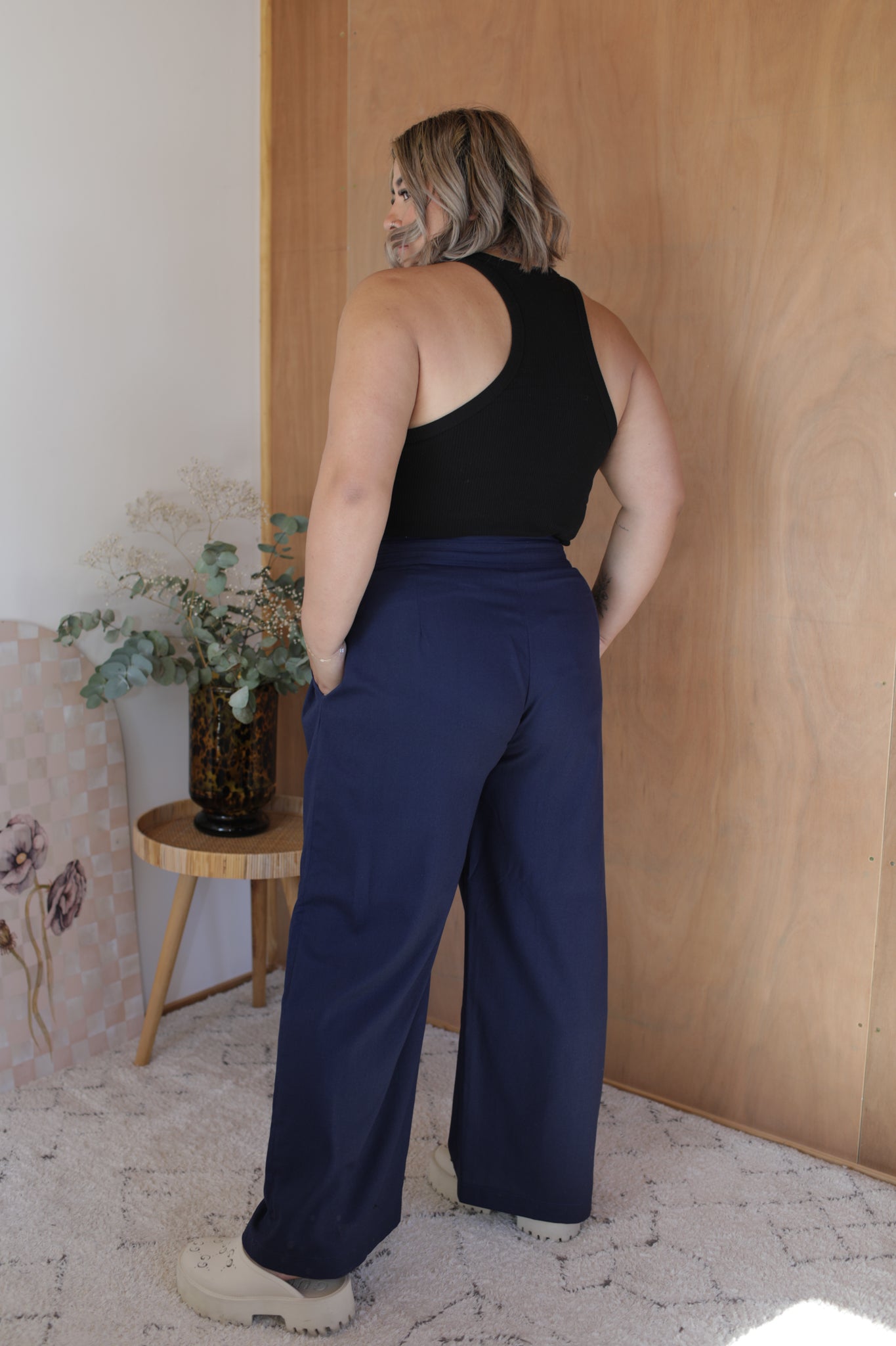 Olivia Pants - Navy