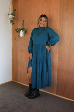 Load image into Gallery viewer, Frankie Dress - Deep Teal
