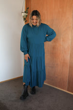 Load image into Gallery viewer, Frankie Dress - Deep Teal
