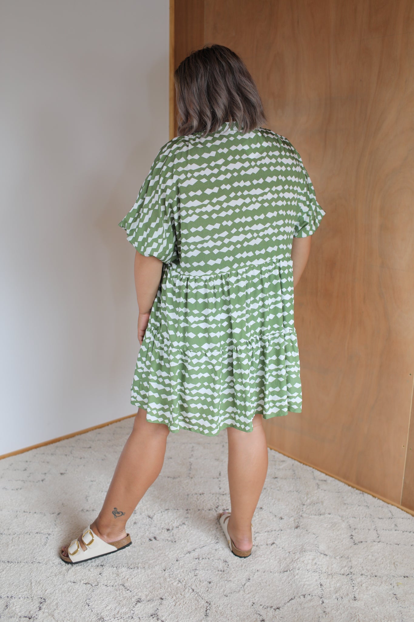Meadow Dress - Meadow Abstract