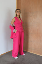 Load image into Gallery viewer, Walter Waistcoat - Elle Woods Pink
