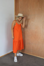 Load image into Gallery viewer, Arthur Dress - Tangerine
