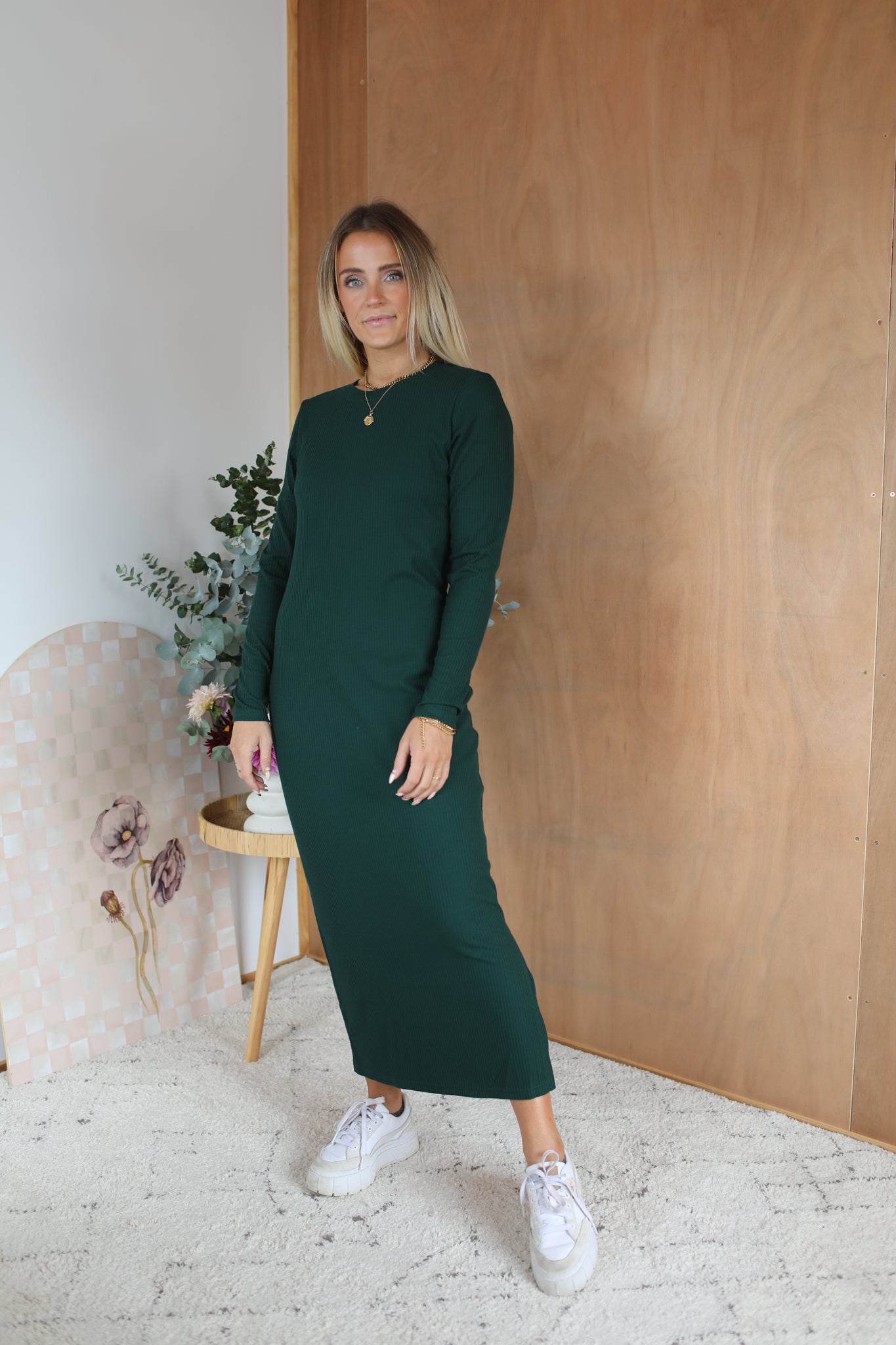 Lauren Dress - Emerald