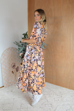 Load image into Gallery viewer, August Dress - Golden Floral
