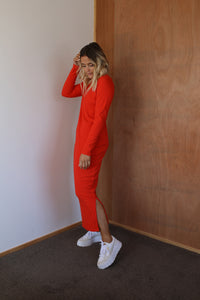 Lauren Dress - Tangerine