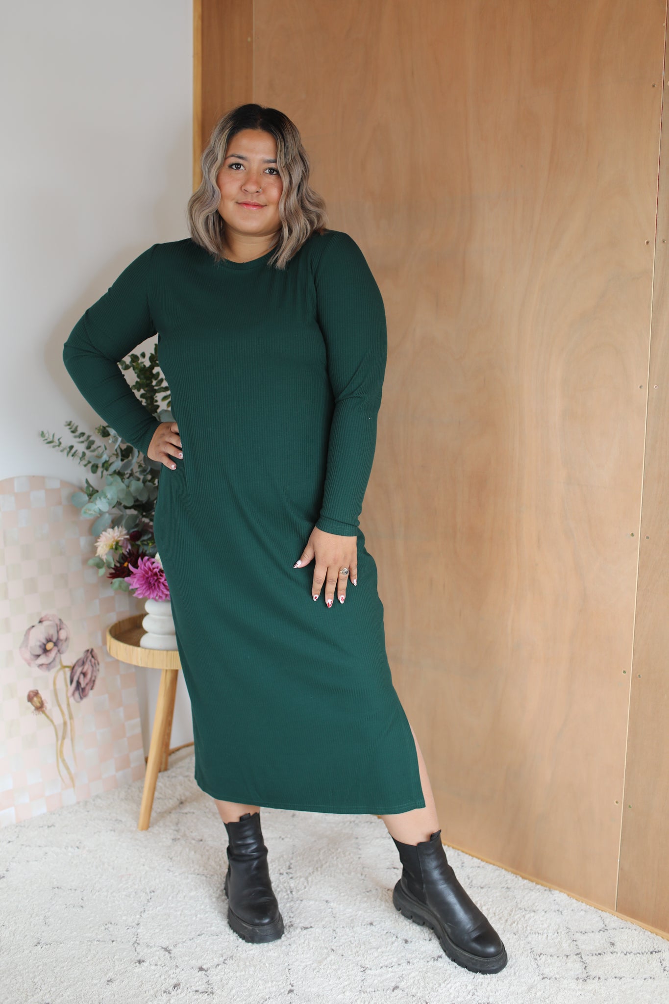 Lauren Dress - Emerald