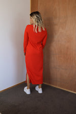 Load image into Gallery viewer, Lauren Dress - Tangerine
