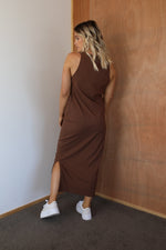 Load image into Gallery viewer, Scotty Dress - Chocolate Brown
