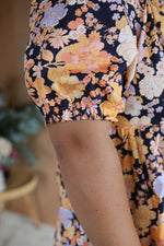 Load image into Gallery viewer, August Dress - Golden Floral
